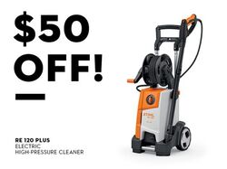 $50 off STIHL RE 120 PLUS