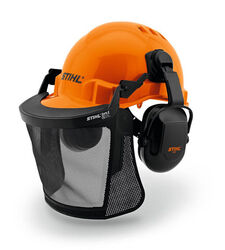 STIHL Helmet With Earmuffs Face Shield Function Basic