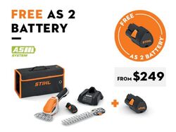 STIHL Grass Trimmer FSA 30 Kit - Battery