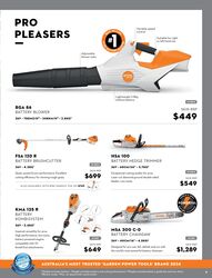 STIHL SUMMER CATALOGUE