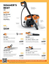 STIHL SUMMER CATALOGUE